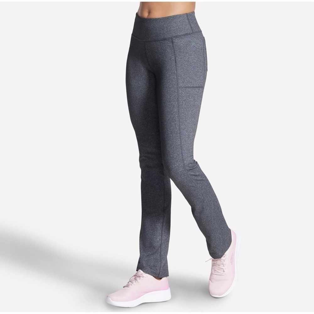 Skechers Go Walk Pull-On Pants Womens Plus XXL Gray Boot Cut Stretch Pockets - Picture 3 of 16